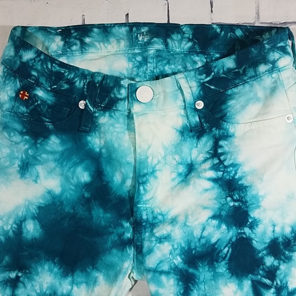 Hudson Tilda Midrise Cuff Straight Jeans - Picture 5 of 8